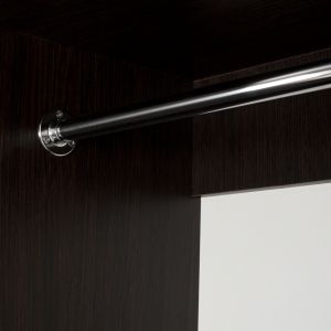 Wardrobe 2-wing Hm2434,02 Adler sliding doors mirror wenge 160x60x210