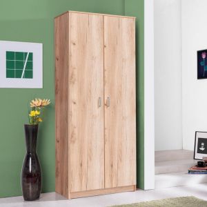 Wardrobe Hana 2k Gray Oak 80*52*205