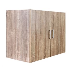 Wardrobe Loft with 2 doors Hm350.02 sonoma color 80x42x60