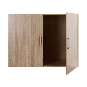 Wardrobe Loft with 2 doors Hm350.02 sonoma color 80x42x60