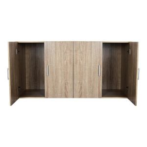Wardrobe Loft with 4 doors Hm352.02 sonoma color 120x42x60