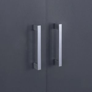 Wardrobe Reina with 2 doors, sonoma-gray color 80x42x180cm Hm338.04
