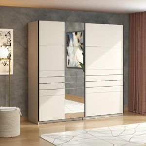 Гардероб Veymont 220 ог в217 цвят кашмир 220x61x218см