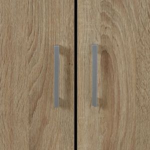 Wardrobe with 2 doors, sonoma color Hm368.02 80x42x181