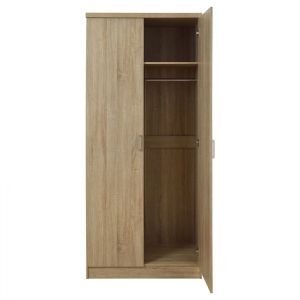 Wardrobe with 2 doors, sonoma color Hm368.02 80x42x181