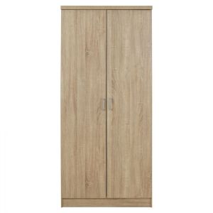 Wardrobe with 2 doors, sonoma color Hm368.02 80x42x181