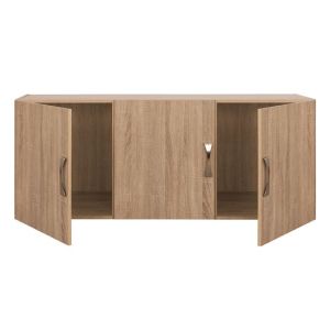 Wardrobe with 3 doors Carly In Sonoma Color 150x55x60 Hm385.02