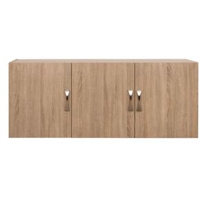 Wardrobe with 3 doors Carly In Sonoma Color 150x55x60 Hm385.02