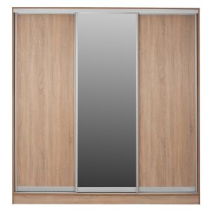 Wardrobe with 3 sliding doors and mirror Hm2435