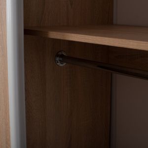 Wardrobe with 3 sliding doors and mirror Hm2435