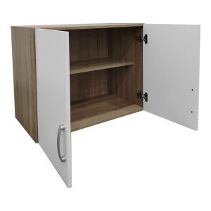 Гардероб с две врати Lego в цвят Sonoma-white 79x41.5x60см