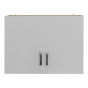 Гардероб с две врати Lego в цвят Sonoma-white 79x41.5x60см