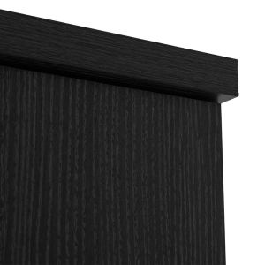 Wardrobe with two doors Zebrano 80x42x181 Hm368.01
