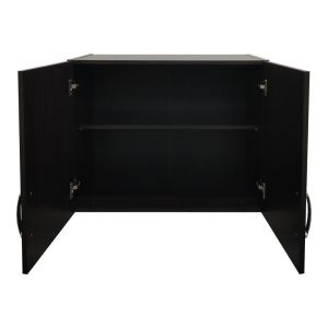 Гардероб с две врати, 2 чекмеджета и рафт Athos в цвят венге 80x42x240см