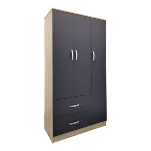 Гардероб с пет врати Athos I Sonoma-antracit 170x42x240см