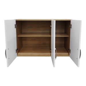 Гардероб с пет врати Athos I Sonoma-white 170x42x240см