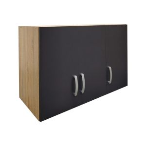 Гардероб с пет врати Athos Sonoma-antracit 170x42x240см