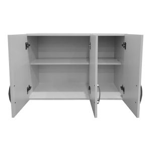 Гардероб с пет врати и таванско помещение Athos I бял 170x42x240см