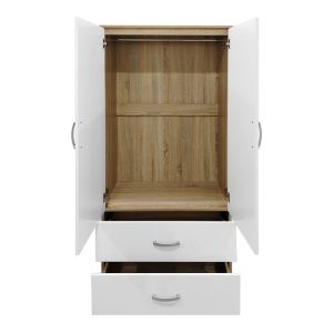 Гардероб с шест врати Athos I Sonoma-white 240x42x240см