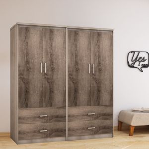 Four-door wardrobe Olympus color castillo-toro