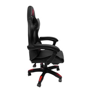 Gaming chair Darren,01 black-red Pvc nylon 51x49x125hcm HM1203