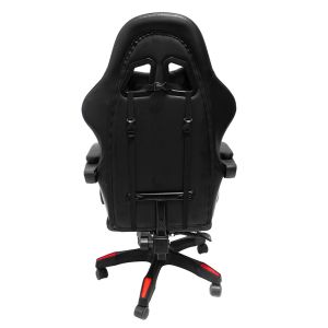 Gaming chair Darren,01 black-red Pvc nylon 51x49x125hcm HM1203