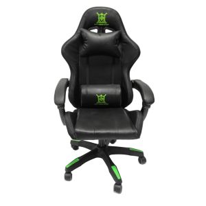Gaming chair Darren,03 black-green Pvc nylon 51x49x125hcm HM1203