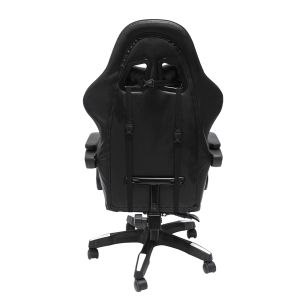 Gaming chair Darren, 10 black-gray Pvc nylon 51x49x125hcm HM1203