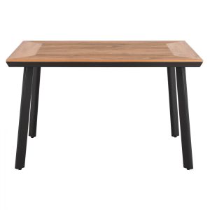 Garden aluminum table Hm5562,02 gray 120x80x72
