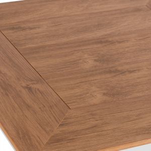 Garden aluminum table Hm5563,01 white 80x80x72