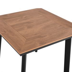 Garden aluminum table Hm5563,02 gray 80x80x72