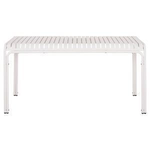Garden aluminum table Rachel Hm6339.02 white color 150x80x75cm.
