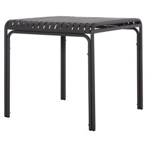 Garden square aluminum table Rachel Hm6338.01 gray color 80x80x76cm.