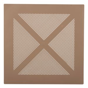 Square garden table made of polypropylene Lunar cappuccino 80x80x75cm Hm5930,14