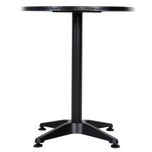 Garden round table Goss aluminum black D60x70cm Hm5974,01
