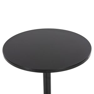 Garden round table Goss aluminum black D60x70cm Hm5974,01