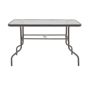 Garden table 028 brown color 120x70x70cm