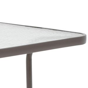 Garden table 030 brown color 140x80x70cm