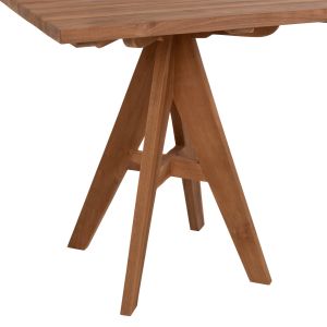 Garden table Leo solid teak wood Hm9622,11 80x80x75hcm