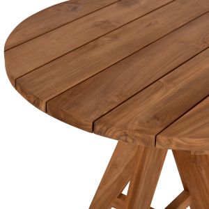 Garden table Leo solid teak wood Hm9623,11 80x80x75hcm