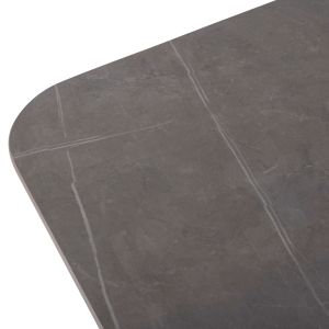 Garden dining table Eternity Sm6175 aluminum anthracite, sintered stone-maramor top 240x100x75