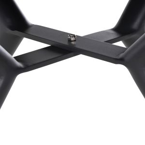 Garden table round Higer anthracite aluminum D126x73cm Hm6061,03