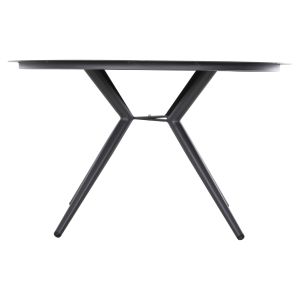 Garden table round Higer anthracite aluminum D126x73cm Hm6061,03