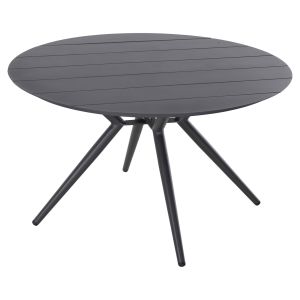 Garden table round Higer anthracite aluminum D126x73cm Hm6061,03
