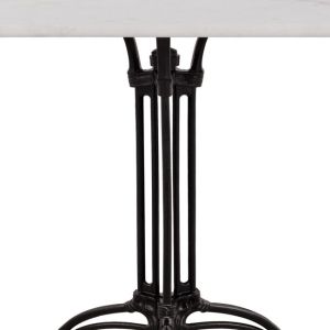 Garden table with marble top Hm5611 70x70