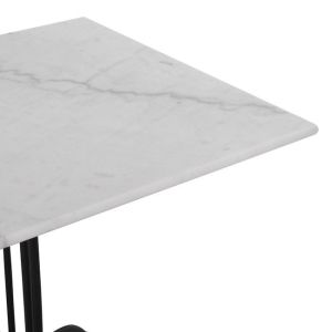 Garden table with marble top Hm5611 70x70