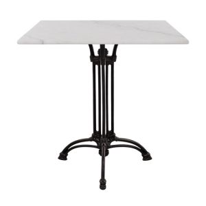 Garden table with marble top Hm5611 70x70