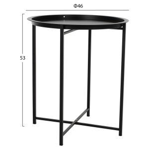 Garden metal table '45cm Hm5287,01