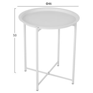 Garden metal table '46cm Hm5287,02