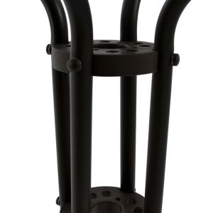 Garden metal table Figo brown 70χ70χ72cm Hm5036,02
